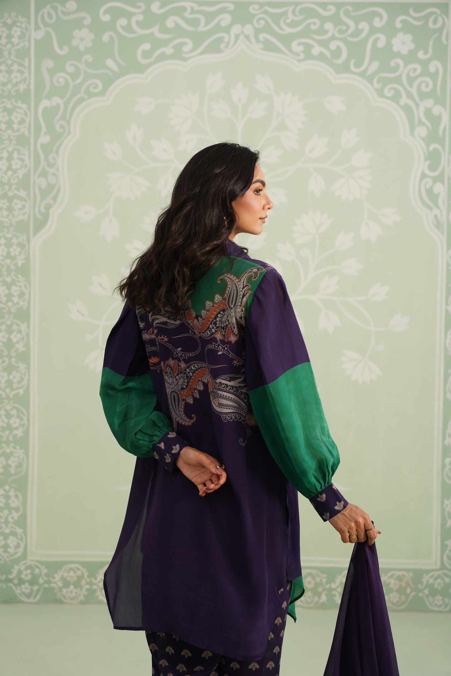 Saakshi Crepe Printed Matching Set - Neetika Chopra