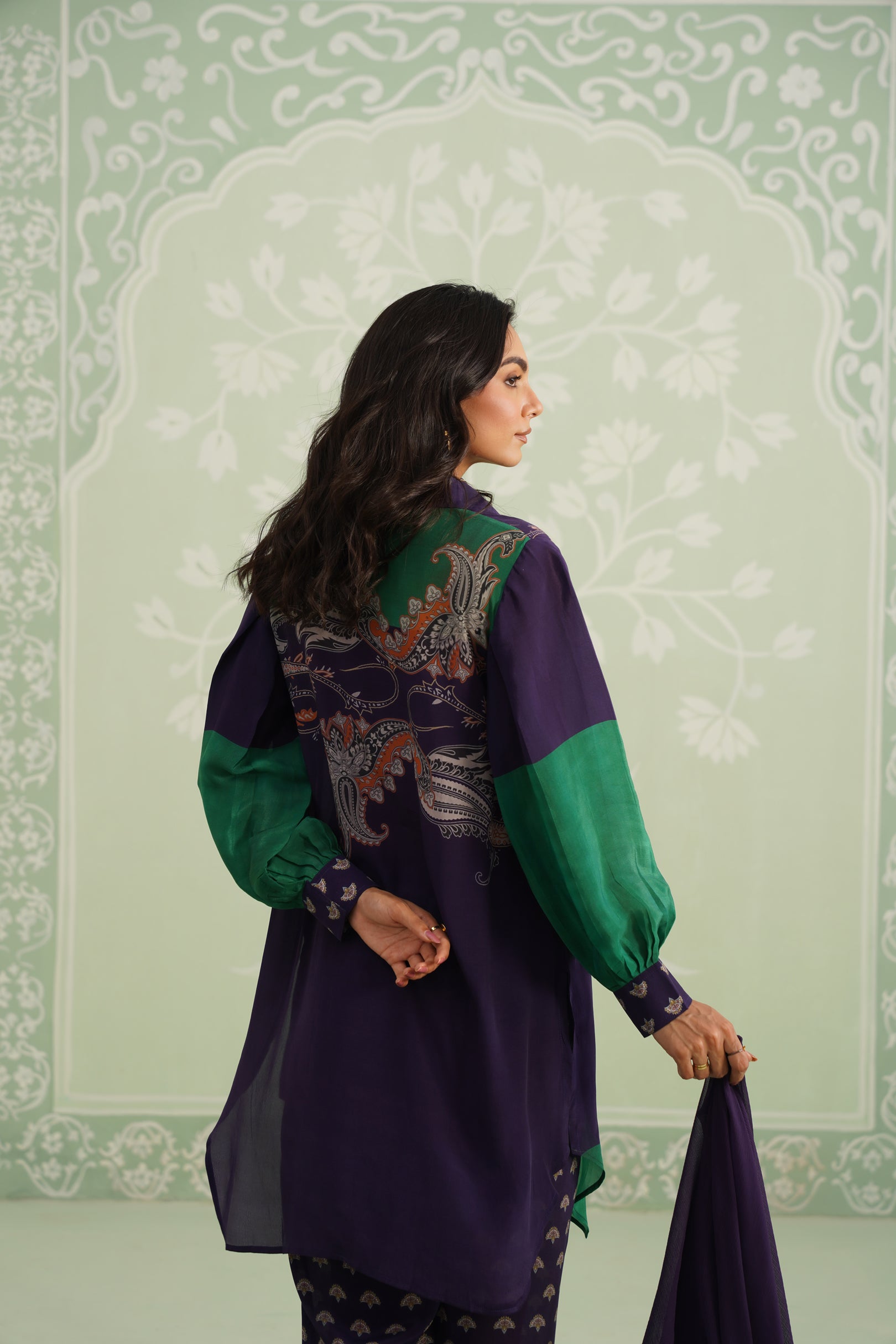 Saakshi Crepe Printed Matching Set - Neetika Chopra