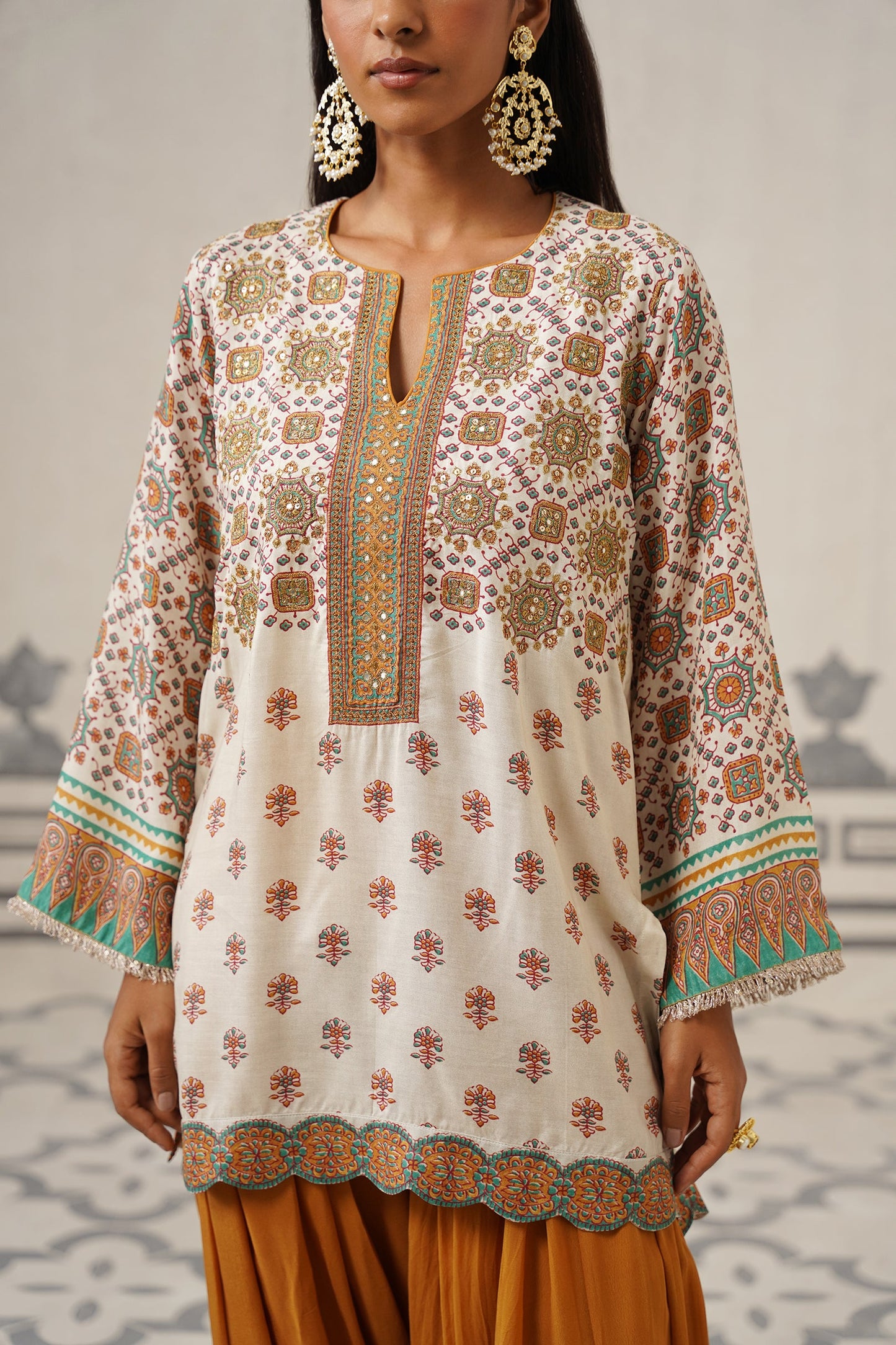 Maham Muslin Hand Embroidered Suit Set
