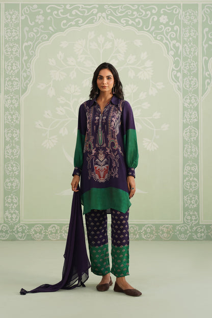 Saakshi Crepe Printed Matching Set - Neetika Chopra