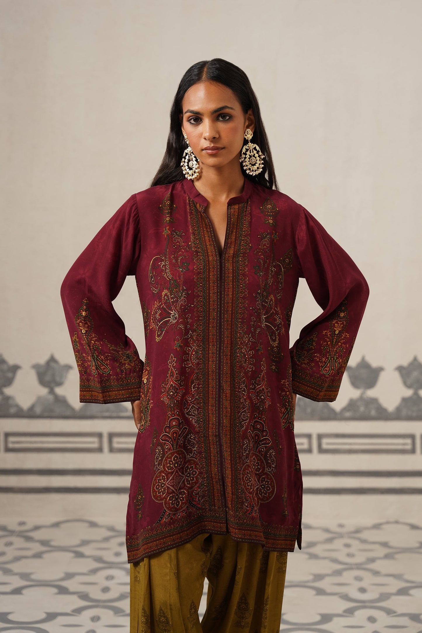 Kiti Crepe Printed Suit Set