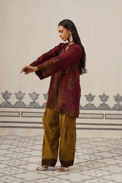 Kiti Crepe Printed Suit Set