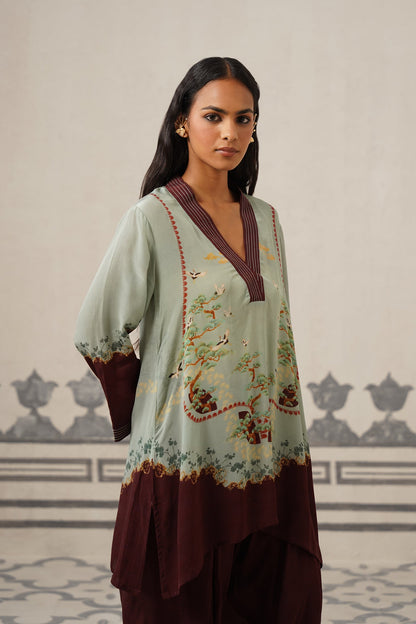 Eesha Crepe Printed Matching Set
