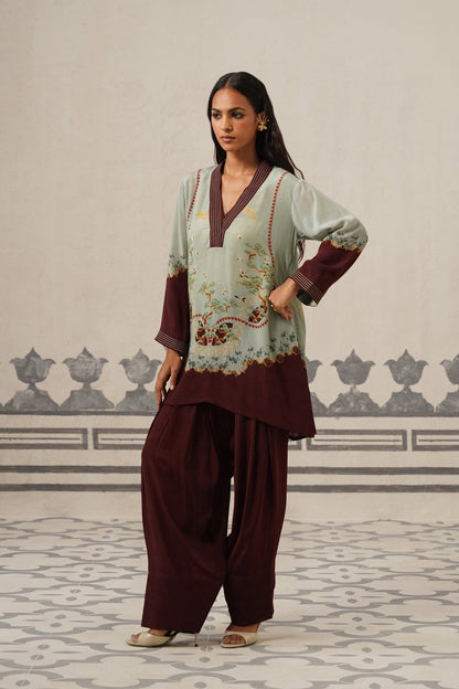 Eesha Crepe Printed Matching Set