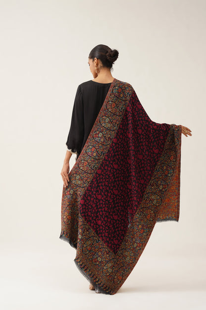 Fariza Kaani Woollen Shawl - Neetika Chopra