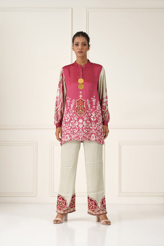 Amaya Satin Co-ord Set - Neetika Chopra