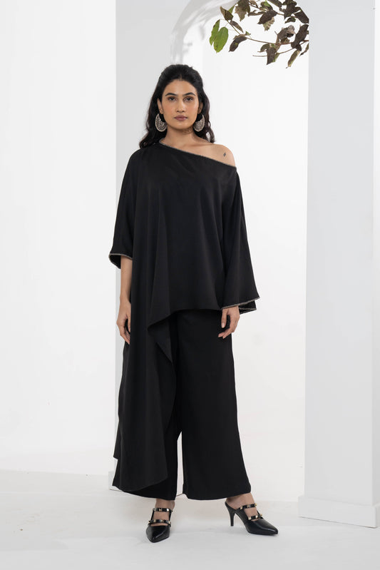 Angel Moss Crepe Co-ord Set - Neetika Chopra