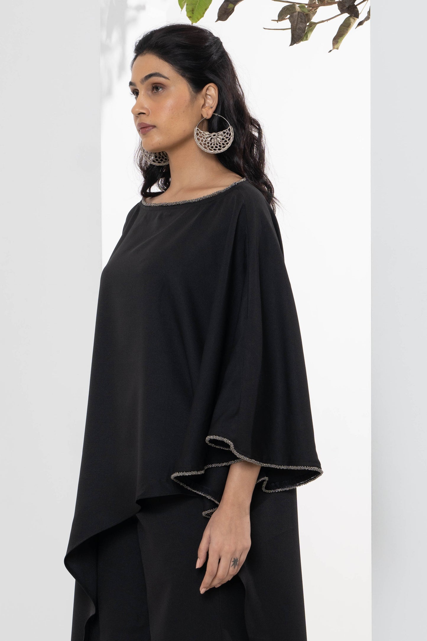 Angel Moss Crepe Co-ord Set - Neetika Chopra