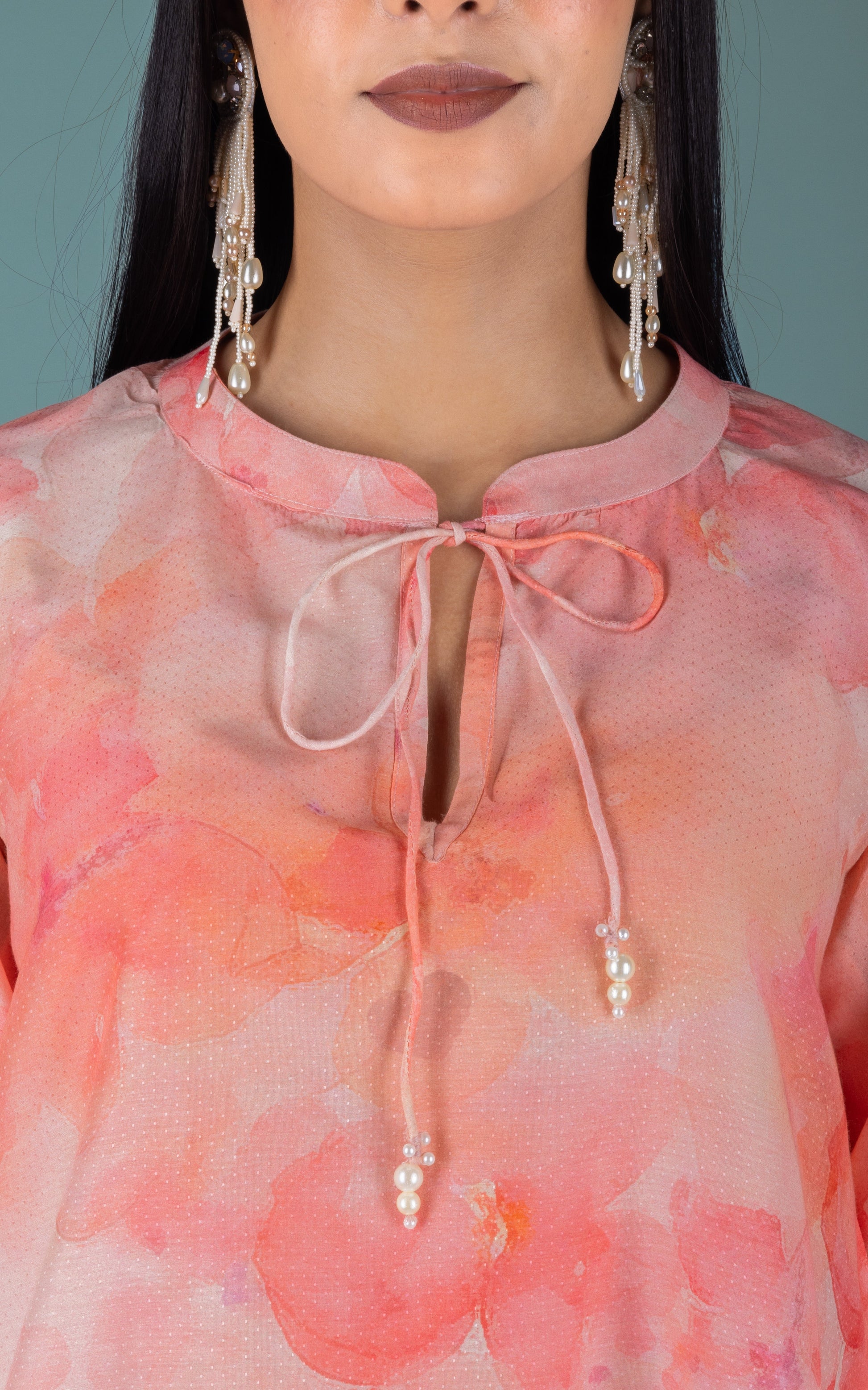 Anna Cotton Silk Co-ord Set - Neetika Chopra