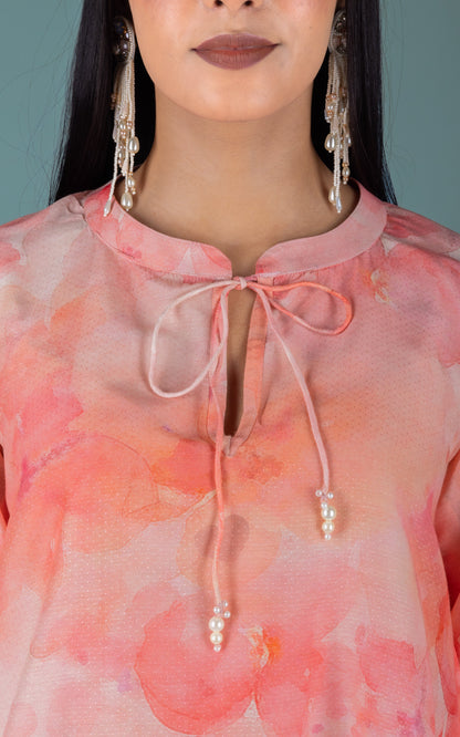 Anna Cotton Silk Co-ord Set - Neetika Chopra