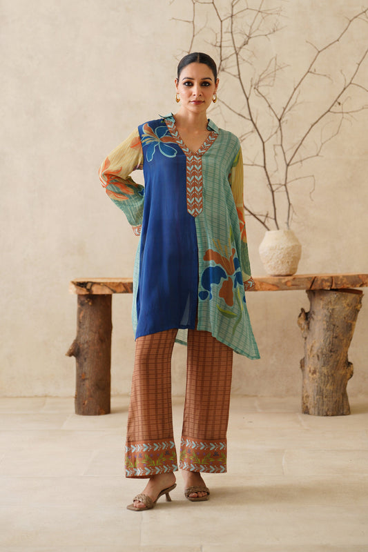 Elaya Crepe Printed Matching Set - Neetika Chopra