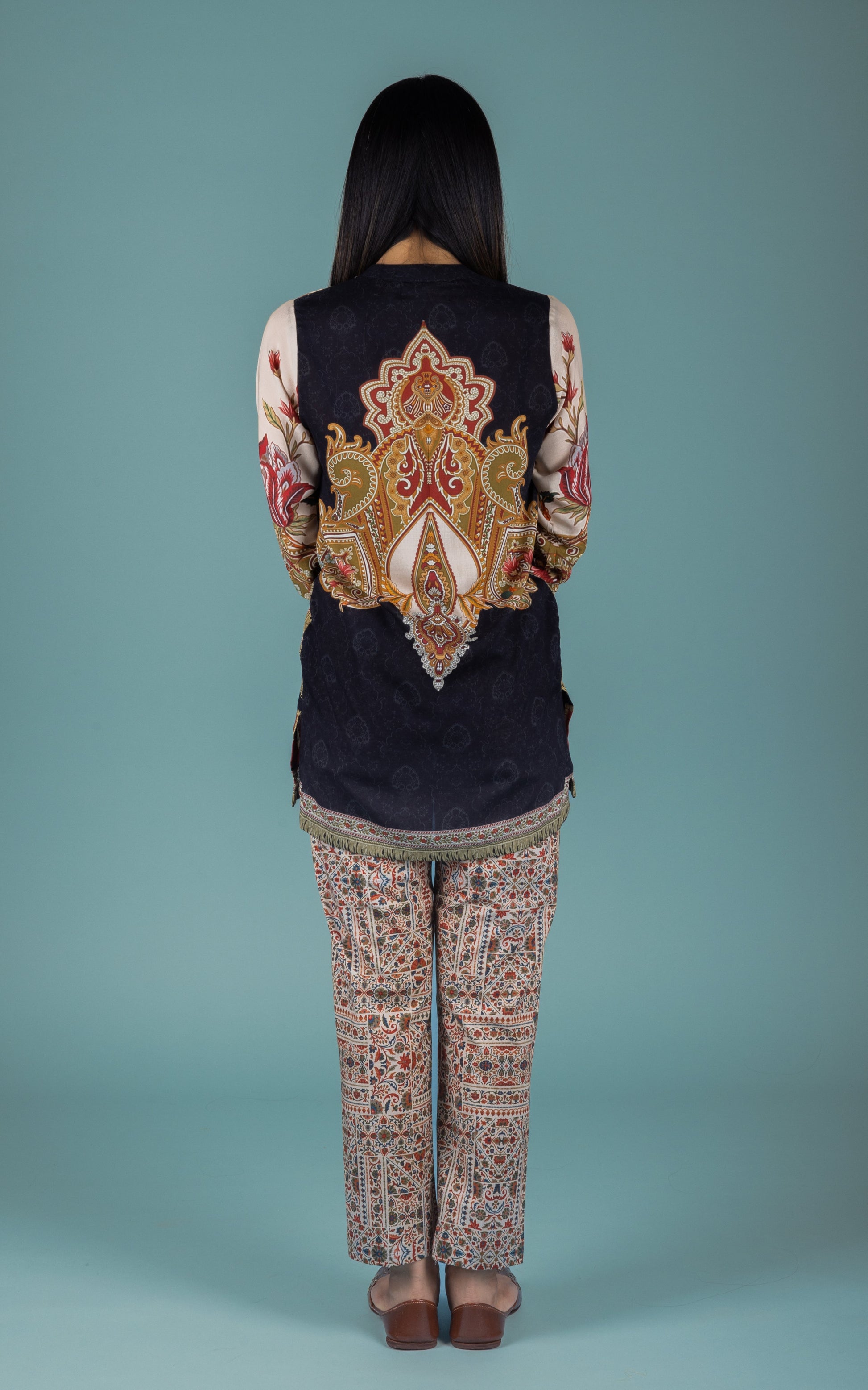 Gohar Butter Silk Co-ord Set - Neetika Chopra