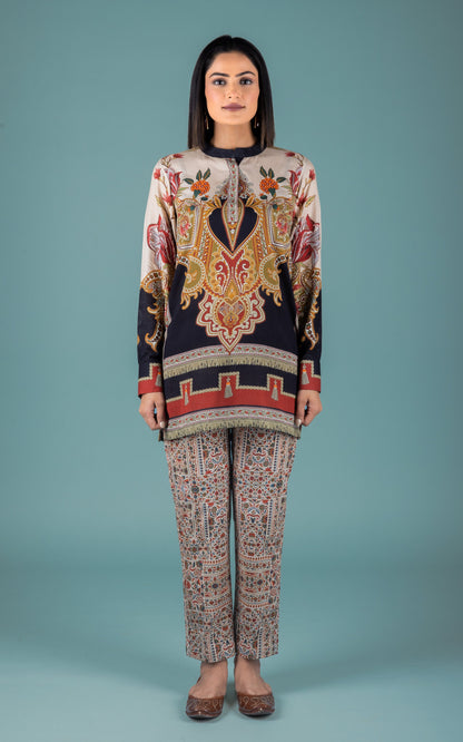 Gohar Butter Silk Co-ord Set - Neetika Chopra