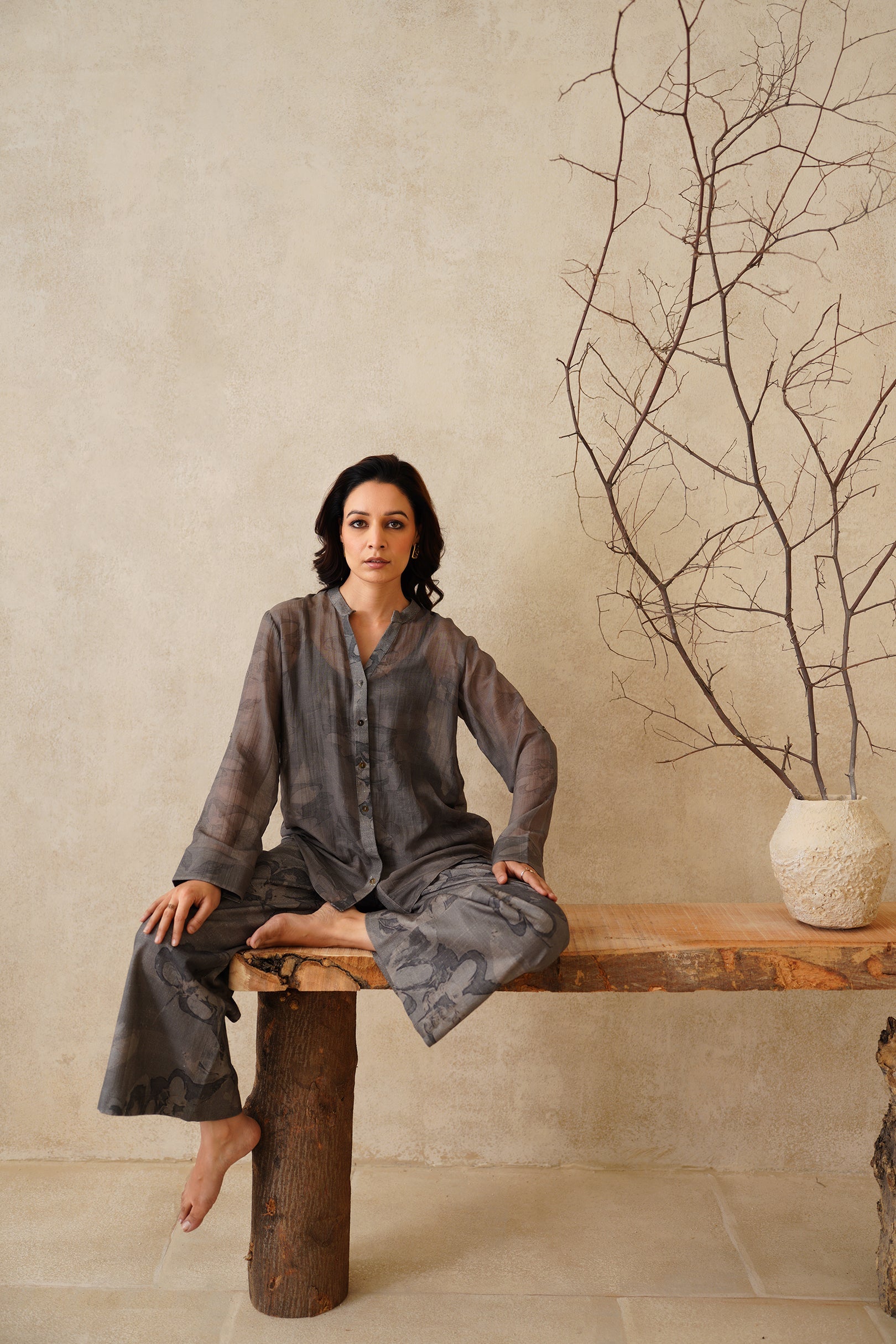 Leher Mul Chanderi Printed Matching Set - Neetika Chopra