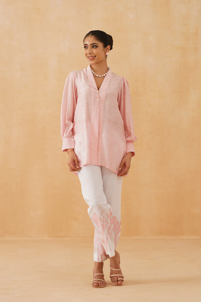 Lily Linen Crepe Matching Set - Neetika Chopra