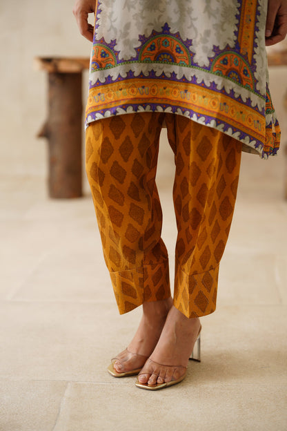 Lumeera Crepe Printed Matching Set - Neetika Chopra