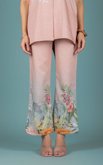Naila Cotton Satin Co-ord Set - Neetika Chopra