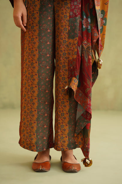 Nayara Printed Crepe Matching Set - Neetika Chopra