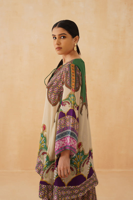 Pakeeza Crepe Matching Set - Neetika Chopra