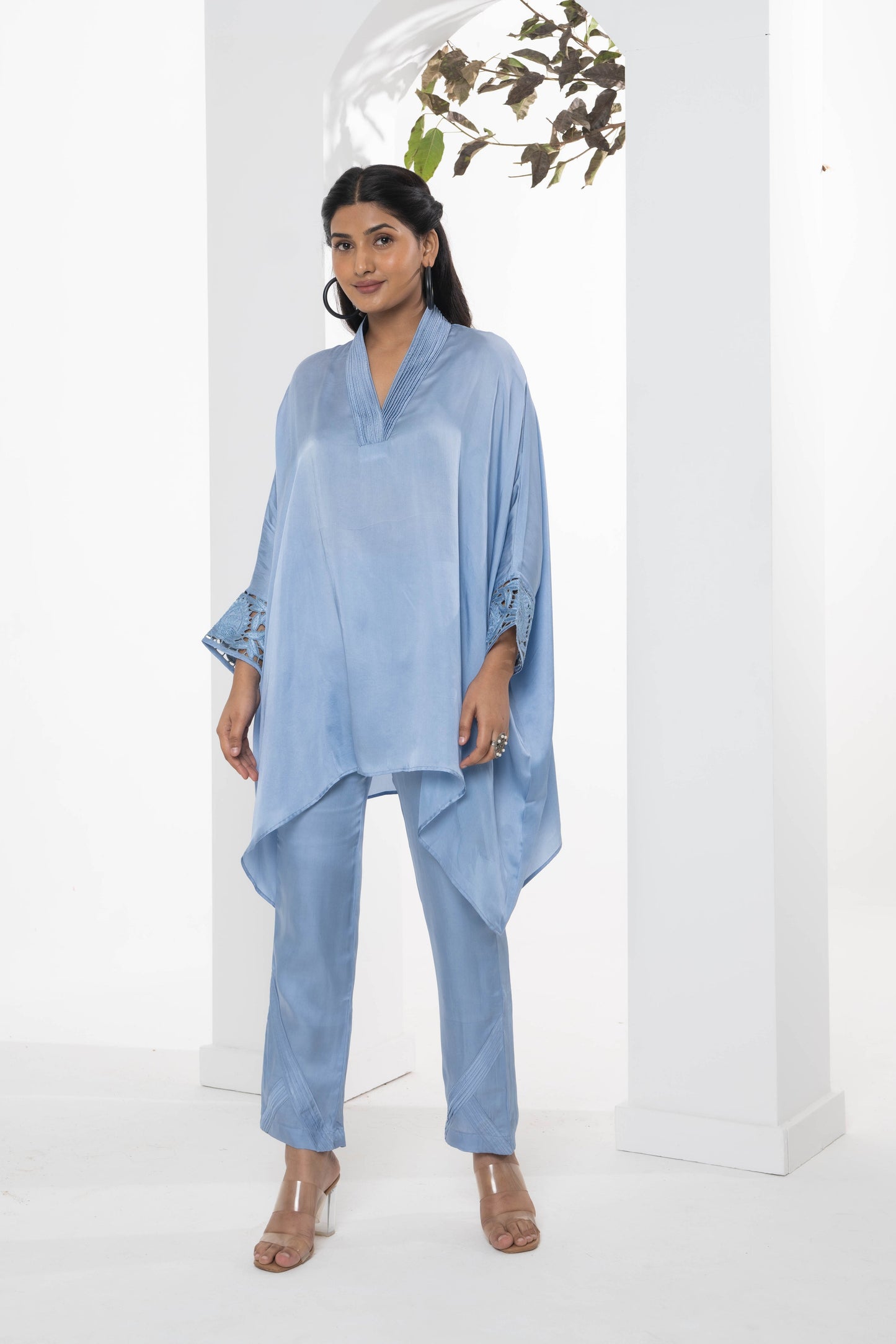 Roha Satin Co-ord Set - Neetika Chopra