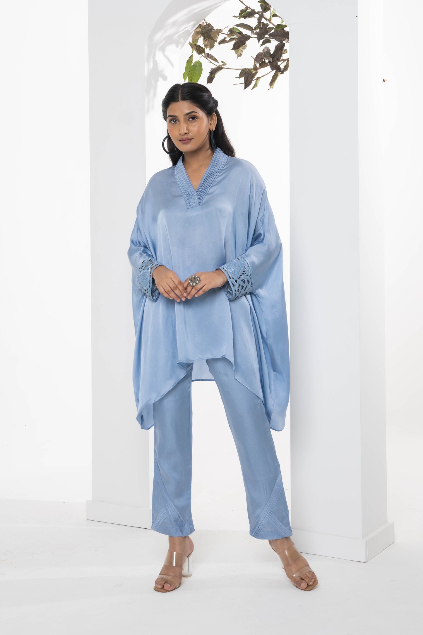 Roha Satin Co-ord Set - Neetika Chopra