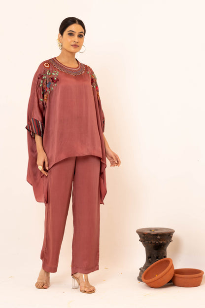 Rosa Satin Co-ord Set - Neetika Chopra