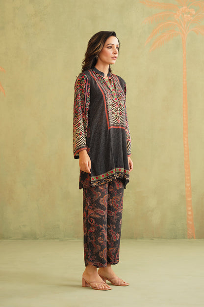 Samina Printed Crepe Matching Set - Neetika Chopra