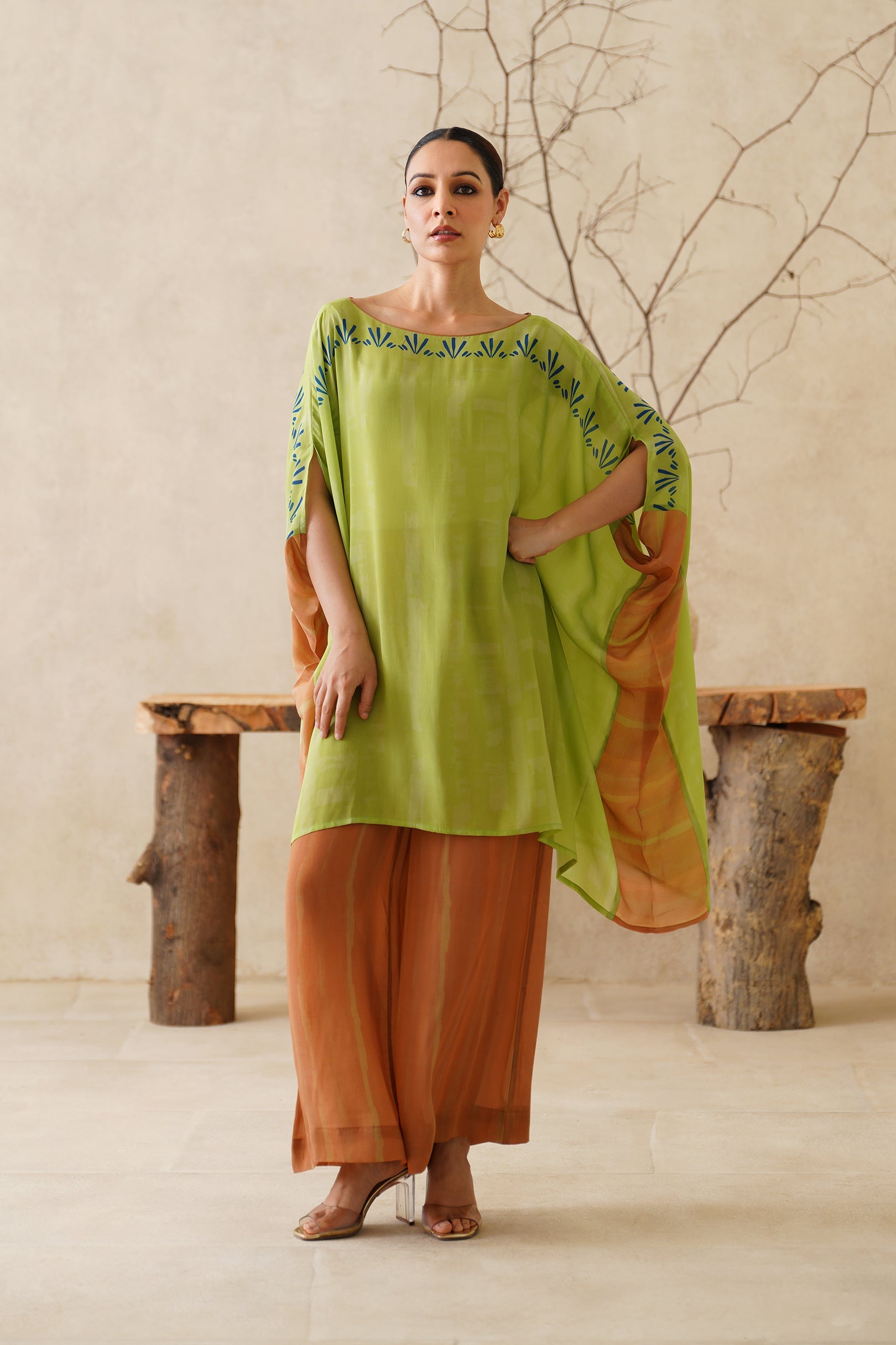 Siyana Crepe Printed Matching Set - Neetika Chopra