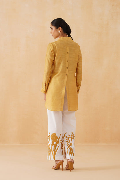 Sunkissed Linen Crepe Matching Set - Neetika Chopra