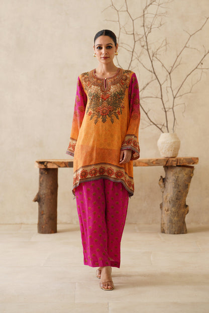 Velina Crepe Printed Matching Set - Neetika Chopra