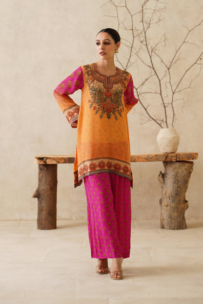 Velina Crepe Printed Matching Set - Neetika Chopra