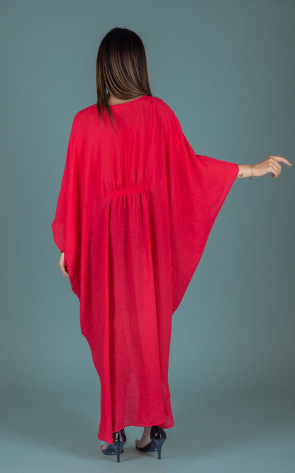 Hot Coral Dress - Neetika Chopra