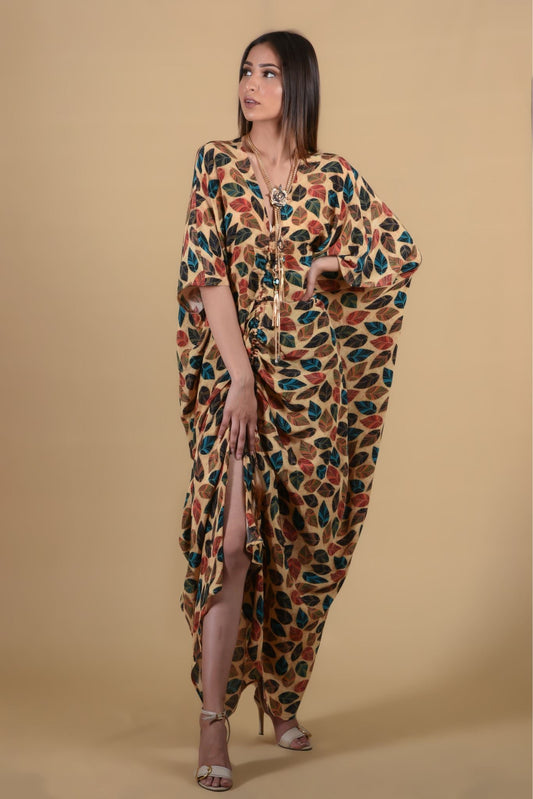 Tropical Crepe Dress - Neetika Chopra