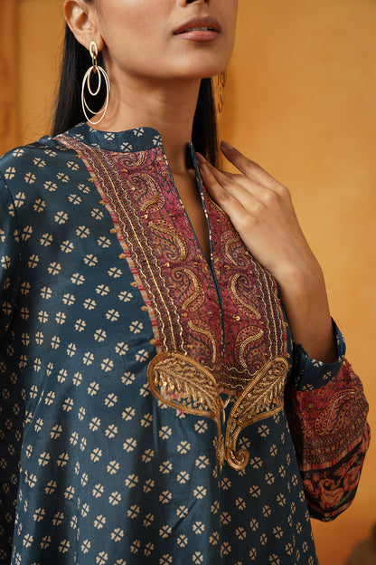 Mohreen Hand Embroidered Matching Set - Neetika Chopra