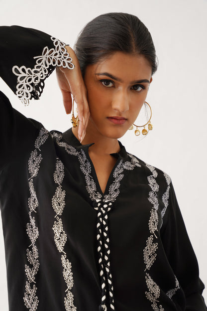 Husna Crepe Matching Set - Neetika Chopra
